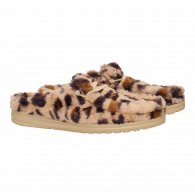 Wendy Slipper Leo Fur  Tan / Multi