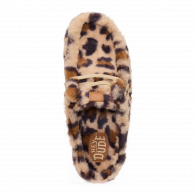 Wendy Slipper Leo Fur  Tan / Multi