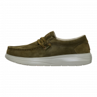 Wally X Suede  Dark Olive/Stone Grey