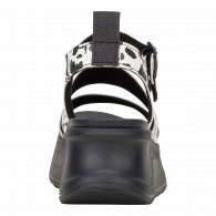 Delray Buckle Animal  Black / White