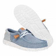 Wally Funk Nu Prep  Faded Denim / Navy Blazer