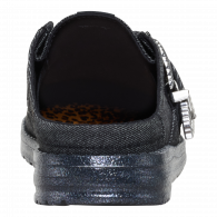 Wendy Slip Buckle Denim  Black