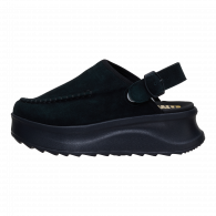 Delray Clog Suede  Black