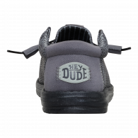 Wally Stretch Sox  Granite Grey / Black