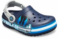 Kids Crocs Fun Lab Luke Skywalker Lights Clog  Navy