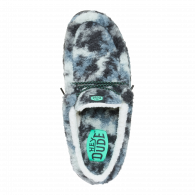 Wally Slipper Cozy Camo  Stormy Blue/Camo