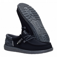 Wally Well Worn Black / Smoke Grey