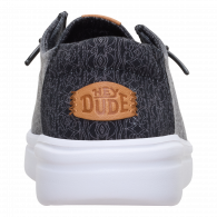 Wendy Rise Chambray Grid Black