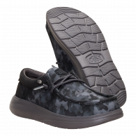 Wally COMF Worn Twill Black / Gull Grey