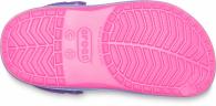 Kids Crocband™ Wavy Band Clog Neon Magenta