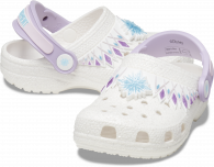 CROCS CLASSIC FL I AM FROZEN II CLOG T  WHITE