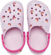 Crocs Classic Toddler Printed Clog Kids balerina pink