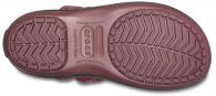 CROCS Womens Winter Puff Boot Burgundy / Black