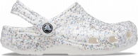 Crocs Classic Starry Glitter Clog Kids WHITE